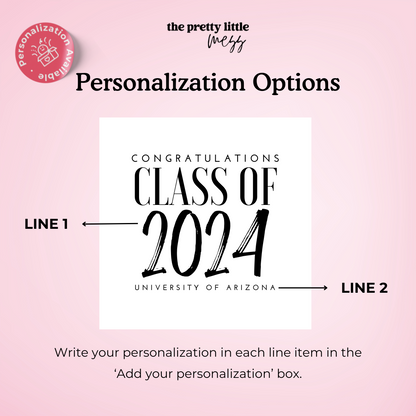 Class of BOLD | Graduation Wine Label